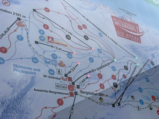 CPS für LED-Spots in Panorama-Infoanlage im Skigebiet Wildkogel-Arena, Neukirchen