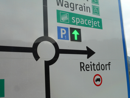 CPS für Parkleitsystem im Skigebiet Flachau