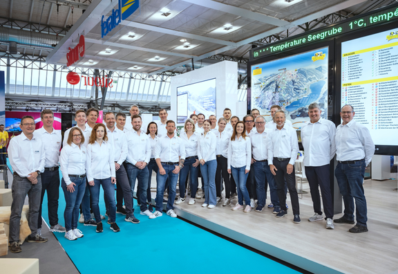 sitour / feratel team at the Interalpin 2023 trade fair stand
