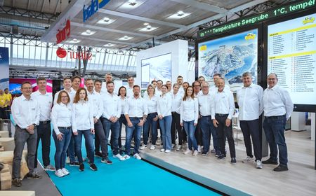 sitour / feratel team at the Interalpin 2023 trade fair stand
