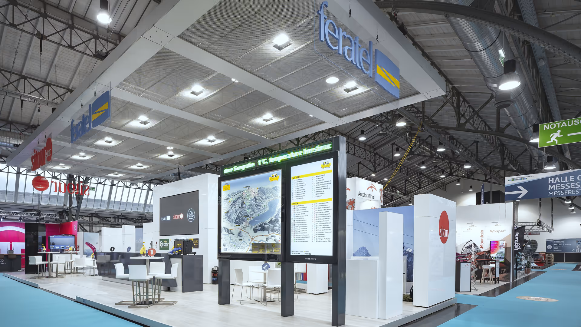 Interalpin sitour-feratel Messetand