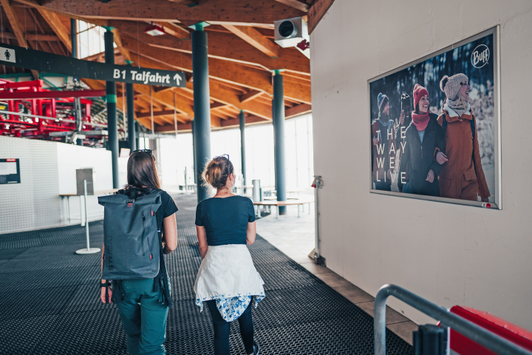4B Plakat im der Sommerbergregion Kitzbühel