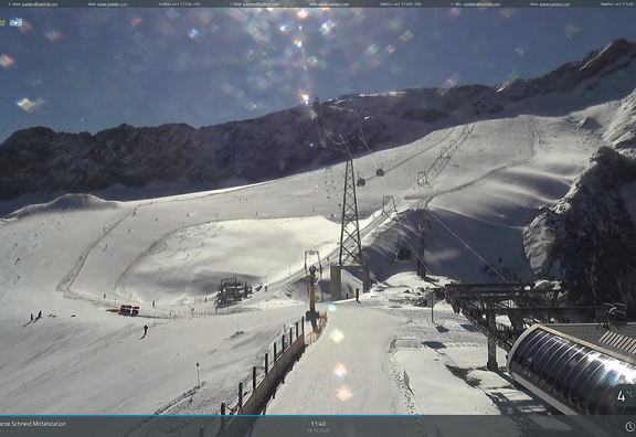 Rettenbachferner im Skigebiet Sölden